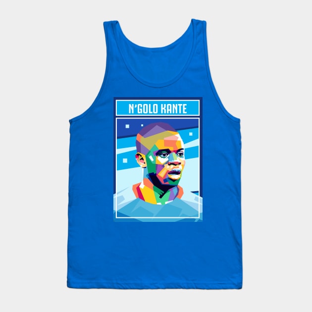 NGOLO KANTE Tank Top by erikhermawann22